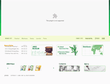 Tablet Screenshot of english.jinro.com